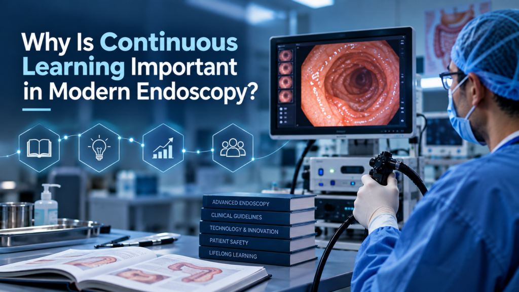 Continuous Learning in Modern Endoscopy