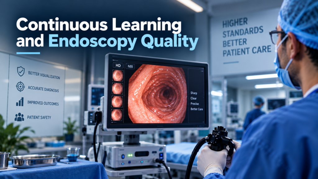Continuous Learning in Modern Endoscopy